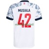 Maillot de Supporter FC Bayern Munich Jamal Musiala 42 Troisième 2021-22 Pour Homme